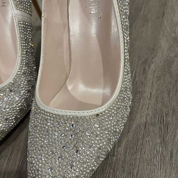 De Blossom Sparkly Rhinestone high heels - Picture 3 of 6